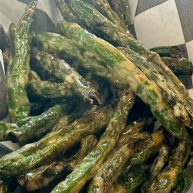Lemon Pepper Flash Fried Green Beans.