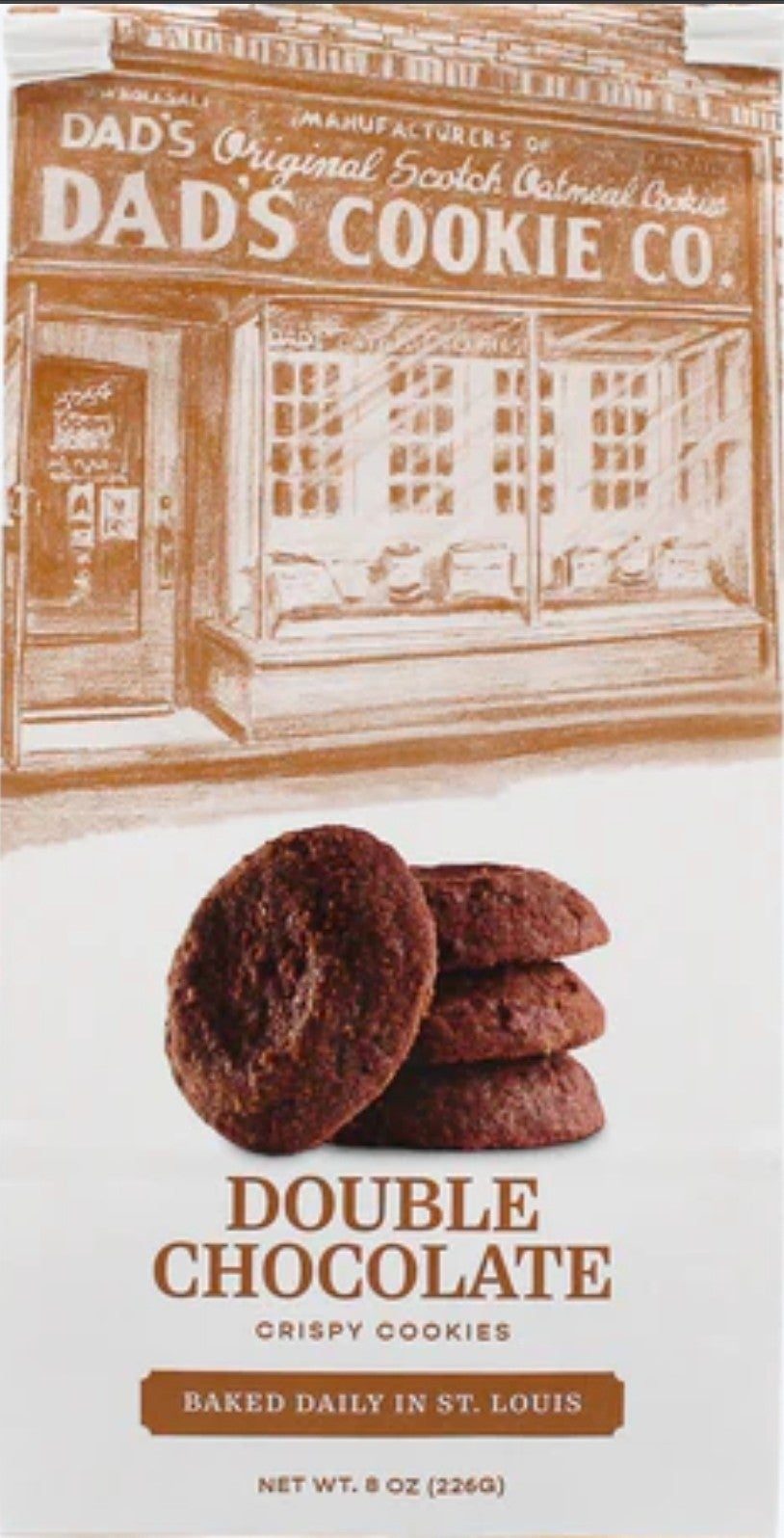 Dad's Double Chocolate Cookies.