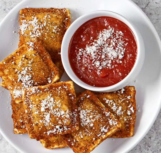 Toasted Ravioli Bites.