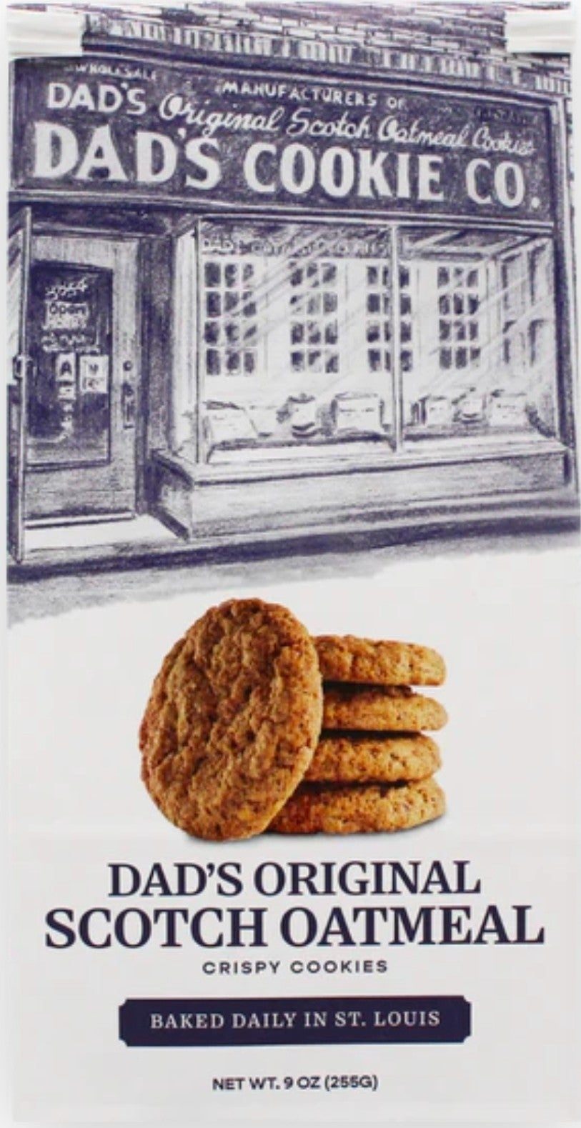 Dad's Scotch Oatmeal Cookies.