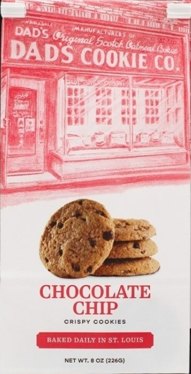 Dad's Chocolate Chip Cookies.