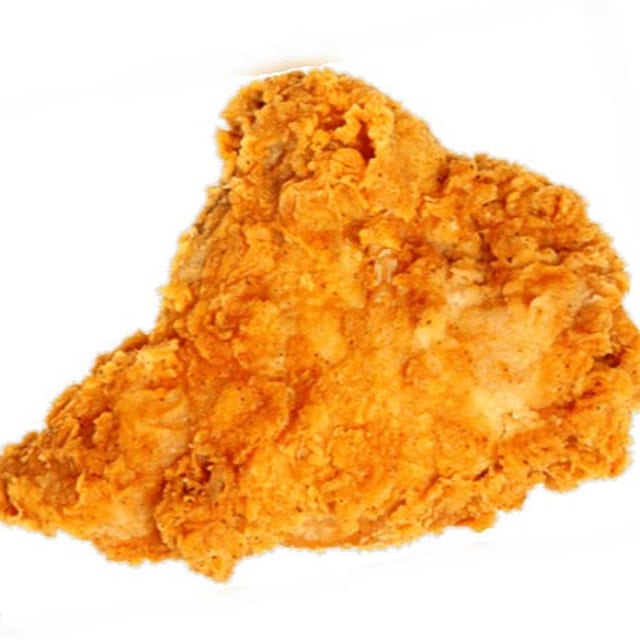 Single Fried Chicken Breast.