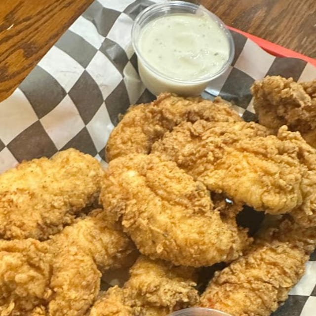 6pc Hand-Breaded Chicken Tenders.