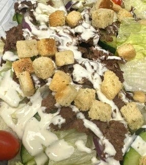 Grilled Steak Garden Salad.
