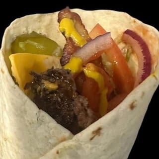 Bacon Cheeseburger Wrap
