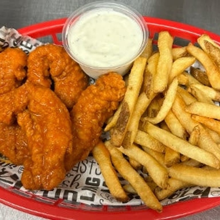 Delicious chicken strips