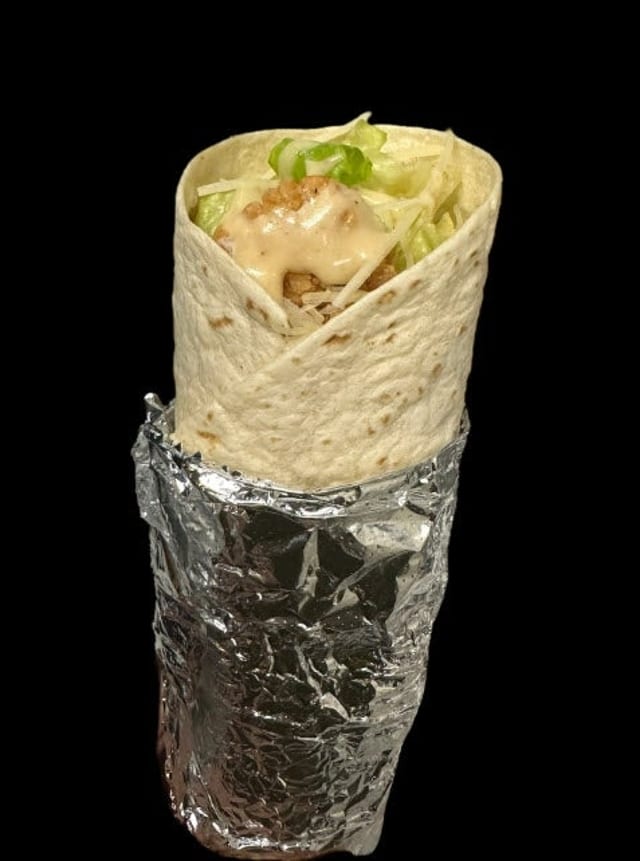Caesar Crispy Chicken Wrap.