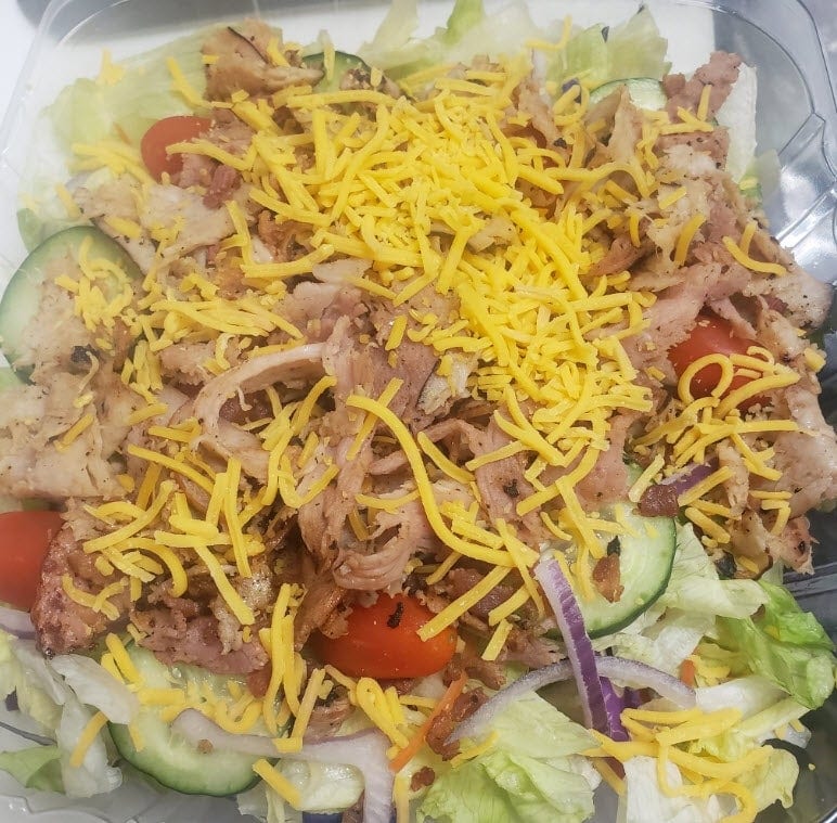 Grilled Club Salad.