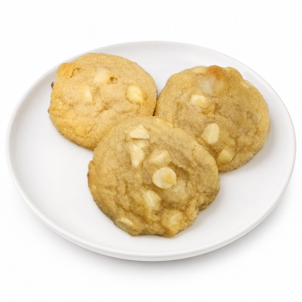 White Chocolate Macadamia Nut Cookies 3pk.