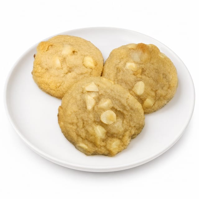 White Chocolate Macadamia Nut Cookies 3pk.