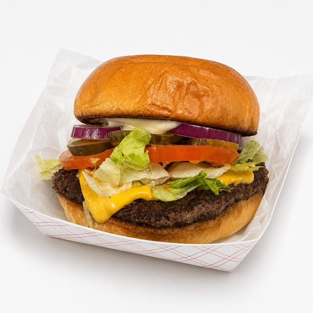 STL Deluxe Burger.