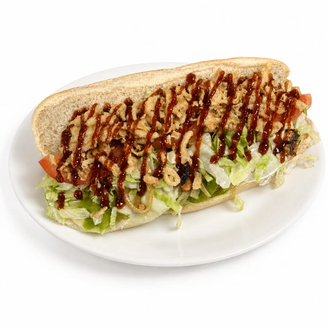 BBQ Chicken Steak Cheesesteak Lunch Special.