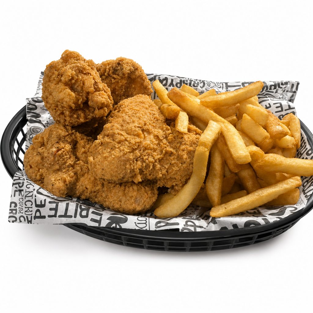 4pc Whole Jumbo Chicken Wings.