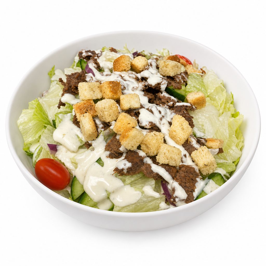 Grilled Steak Garden Salad.
