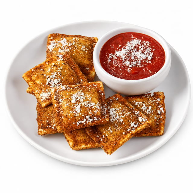 Toasted Ravioli Bites.