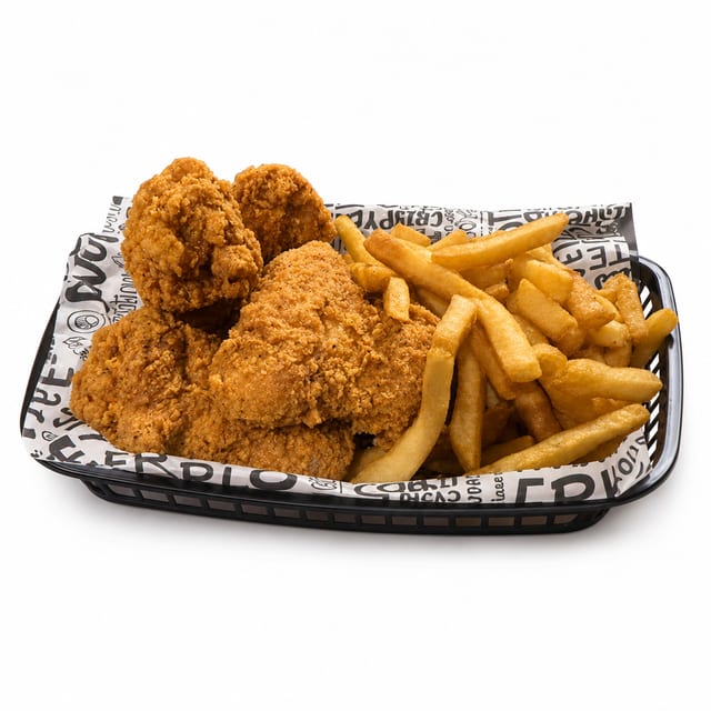 5pc Whole Jumbo Chicken Wings.