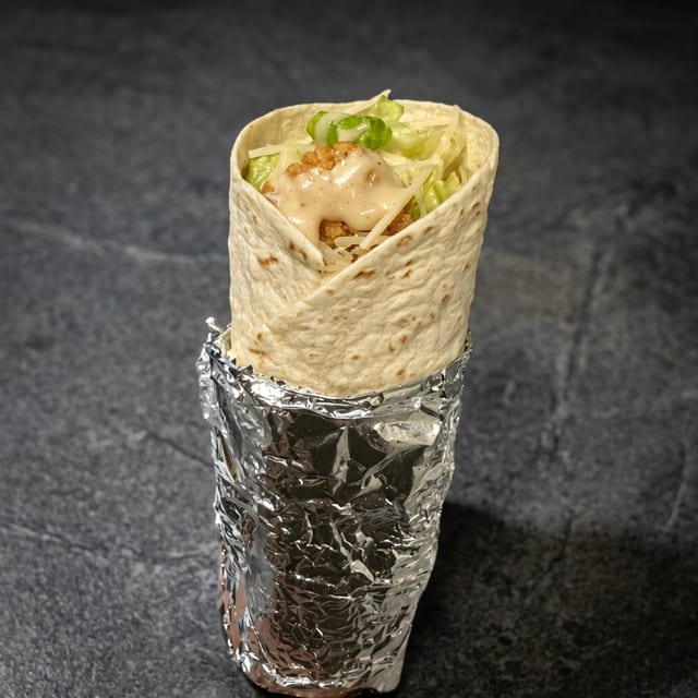 Caesar Crispy Chicken Wrap.
