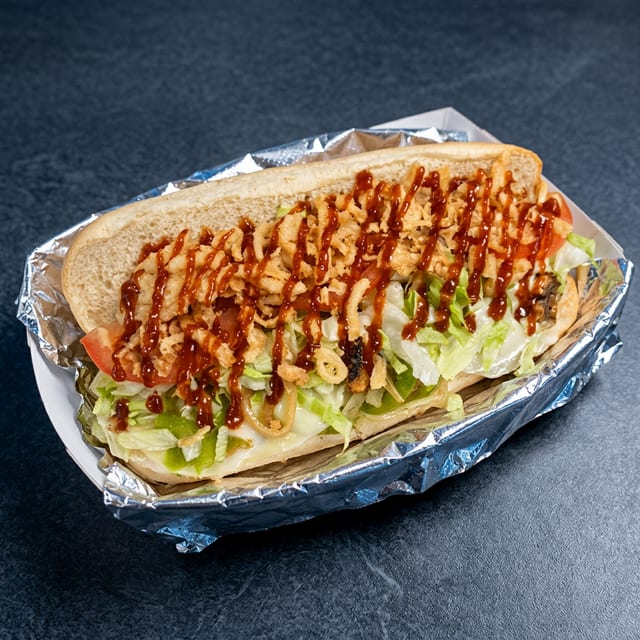 BBQ Chicken Steak Cheesesteak Lunch Special.