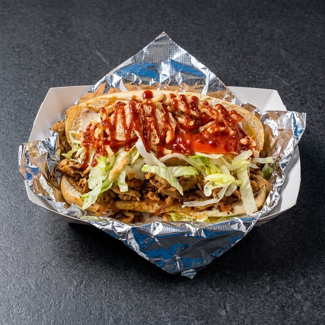 BBQ Chicken Cheesesteak.