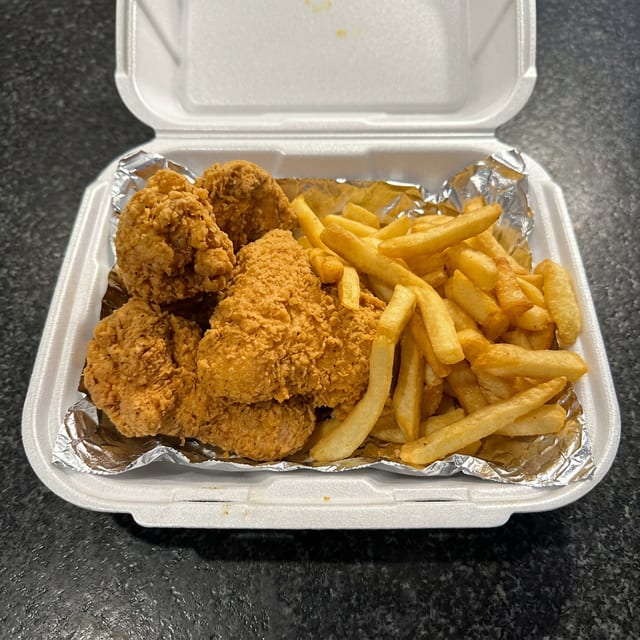 6pc Whole Jumbo Chicken Wings.