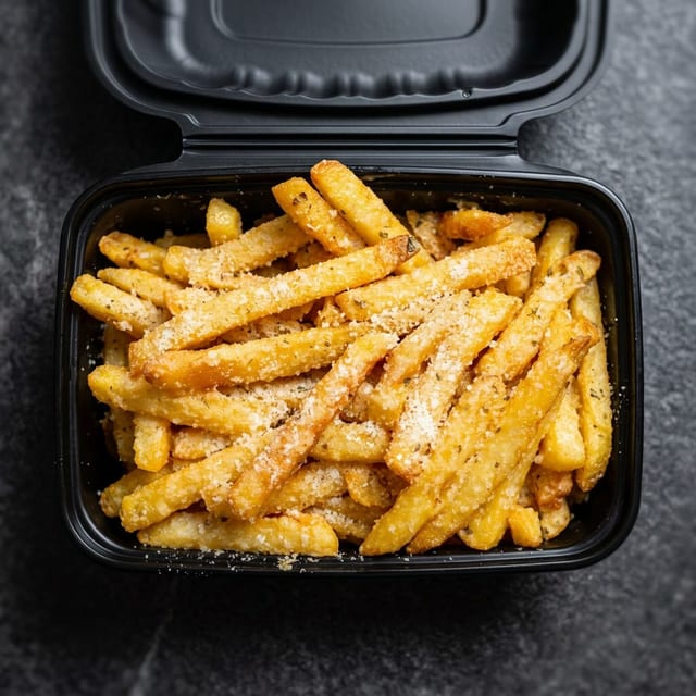 Garlic Parm Fries.