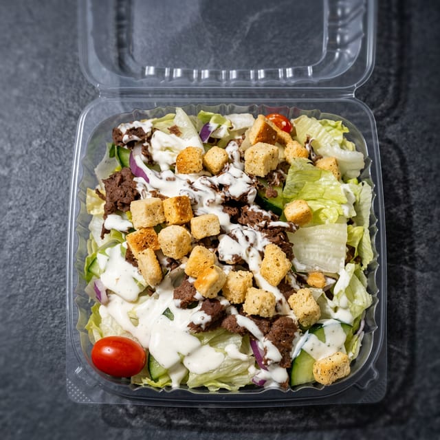 Grilled Steak Garden Salad.