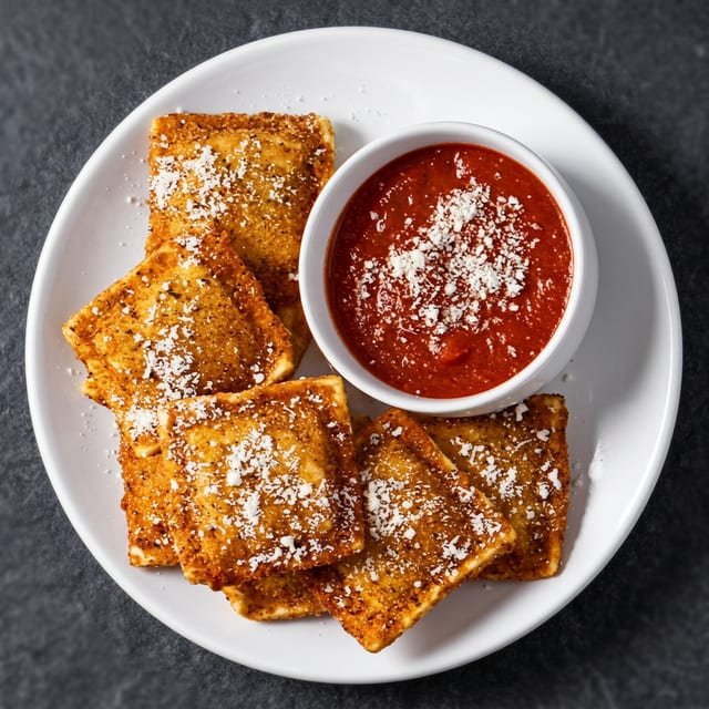 Toasted Ravioli Bites.