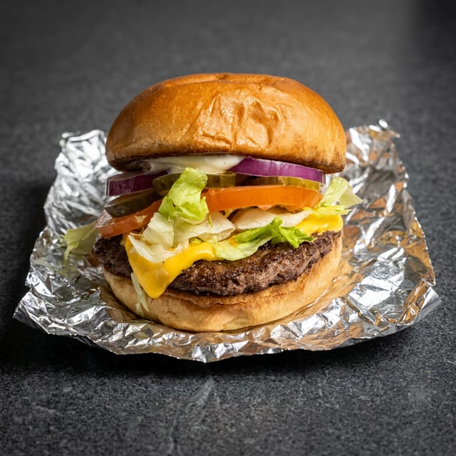 STL Deluxe Burger Lunch Special.