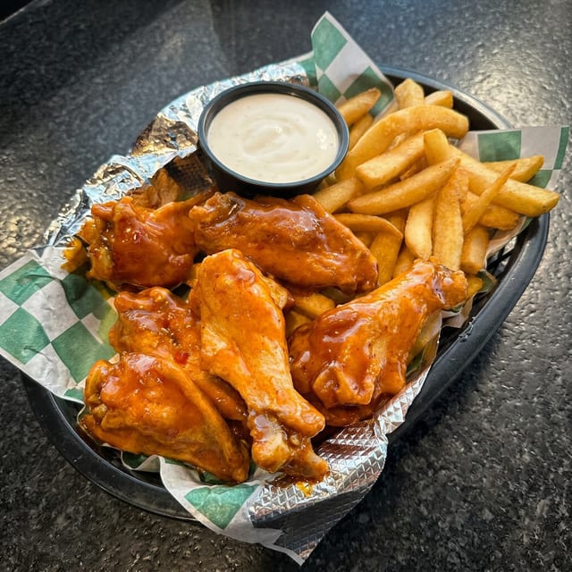 6pc Wings.