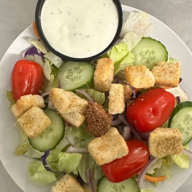 Side Garden Salad.